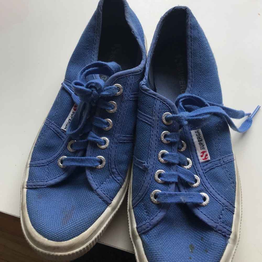 Superga lite blue timeless sneakers